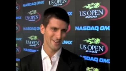 Us Open 2008 : Интервю  с Джокович | (3/4)
