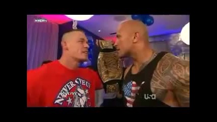 John Cena Wishes The Rock Happy Birthday - Raw 5_2_11