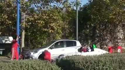 Remi Gaillard devient champion de F1