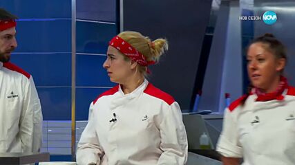 Кулинарна битка между отбора на червените и звездите - Hell's Kitchen (23.04.2024) - част 1