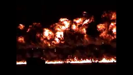 2006 Nas Oceana Airshow - Shockwave Jet Truck vs. Bill Leff 