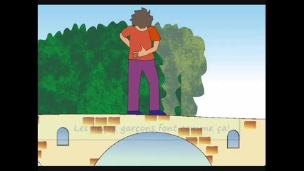 Sur Le Pont Davignon - френска песничка