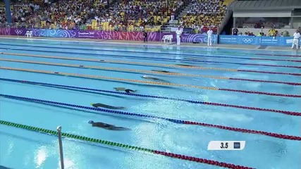 Младежки олимпийски игри 2010 - Плуване 50 метра бруст Серий 