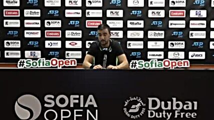 Димитър Кузманов след успеха над Музети на Sofia Open 2021