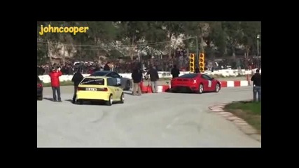 Porsche 997 Turbo vs Ferrari F430 
