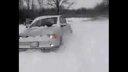Audi 90 Quattro, Audi A4 Quattro & Subaru Impreza По Сняг 