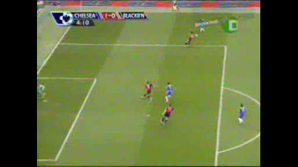 Челси 1 : 0 Блекбърн гол на Малуда