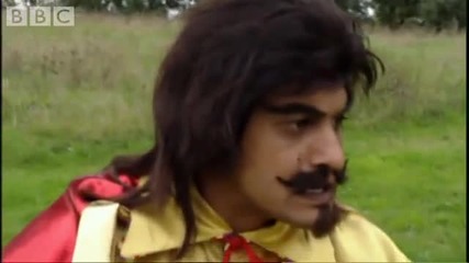 Bhangraman fights the evil Morris Dancers - Goodness Gracious Me - Bbc Comedy 