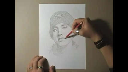 Portrait of Eminem (sketch 88)