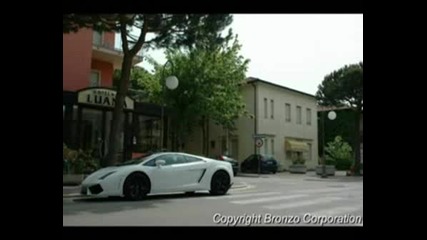White Lamborghini 