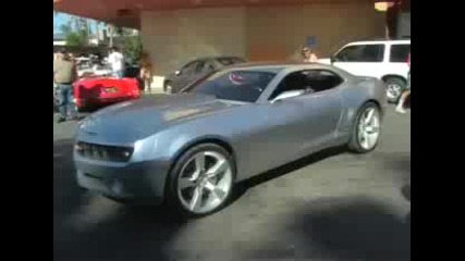 Jay Leno Drives the Chevy Camaro Concept Car