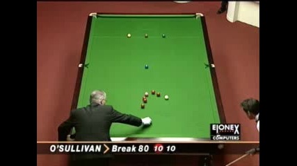 Ronnie OSullivan Maximum Break - 147