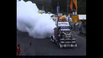 Peterbilt Jettruck with Jet turbine