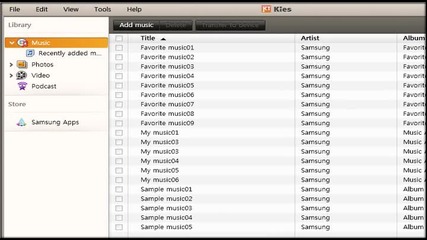 Samsung Kies - Firmware upgrade