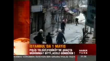 Празнуване на 1 Май в Турция , Полиция в Кюрдски махала