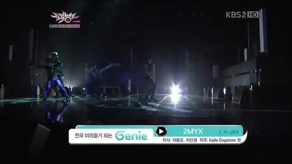 A-jax - 2myx @ Music Bank (16.11.2012)
