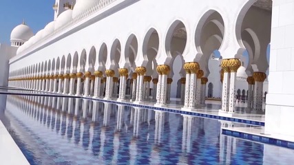 Джамията Шейх Заед в Абу Даби - най-голямата в Оае