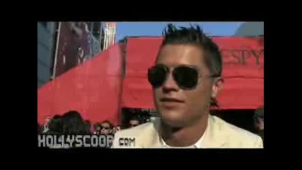 Cristiano Ronaldo Espy Awards 2008 Red Carpet + Interview