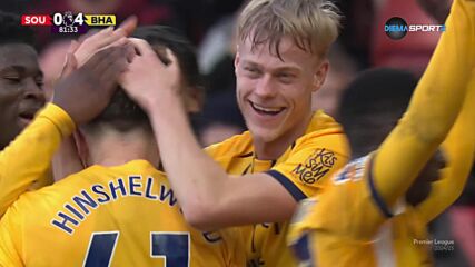 Goal by Brighton and Hove Albion