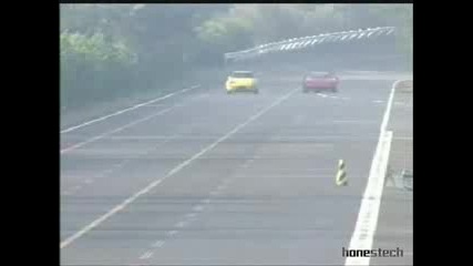 Porsche 911s Vs Ferrari F40s !
