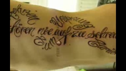 Bill Kaulitz с tattoo^^