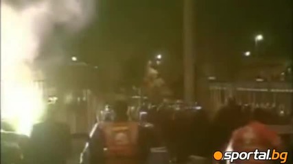 Погроми, десетки ранени и арести след Лацио - Рома 3 2 - Видео Европейски футбол - Sportal.bg