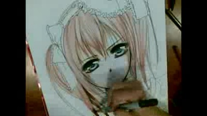 Drawing Rima from Vampire Knight [ majority request ]