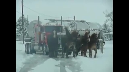 Камион с мощност пет конски сили
