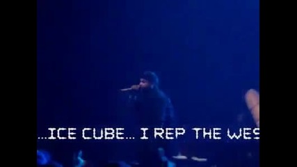 Ice Cube - I Rep That West (i am the West) Paid Dues 2010 Live