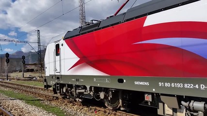 Siemens Vectron на гара Пирдоп