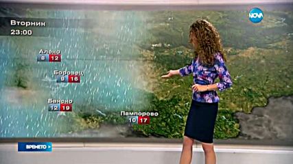 Прогноза за времето (05.09.2016 - централна емисия)