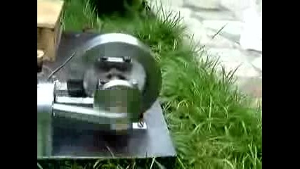 Homemade gas engine - low rpm