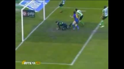 Goal Lionel Messi Racing vs Barcelona 0-1