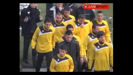 Първа тренировка на Ботев за 2012 година