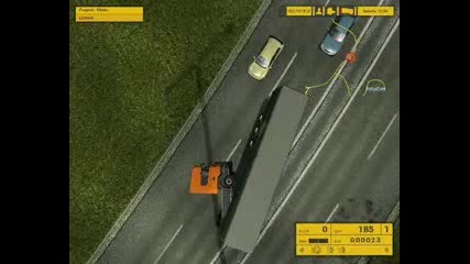 Euro Truck Simulator Crash