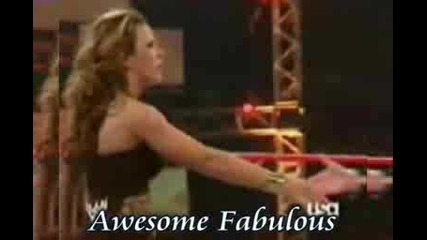 Mickie James - La La [ Awesome Fabulous ]