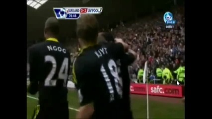 Sunderland 0 - 2 Liverpool 20.03.2011 