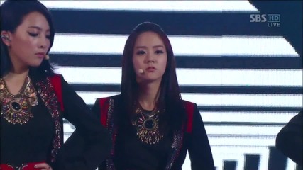 (hd) Kara - Pandora ~ Inkigayo (16.09.2012)