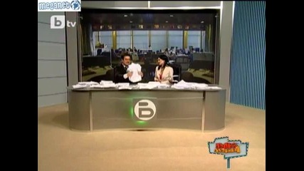 Новините със Секси Петрова и Ц.нагласенов - Пълна Лудница 19.12.9 