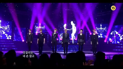 Teen Top - Brushing ~ Inkigayo (11.09.11)