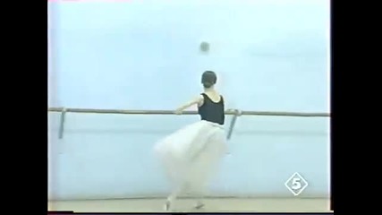 Svetlana Zakharova 1997 (18y) - Class Rehearsal
