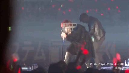 Бг.превод ~ Jaejoong at Jyj Tokyo Dome - Mine (fancam)