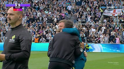 Goal by Newcastle United