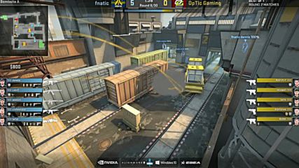 CS:GO - Fnatic vs. OpTic - Train - ESL One NY 2016 - Кръг 2