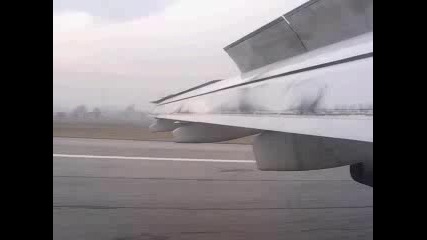 Lufthansa Avro Rj 85 кацане в София.
