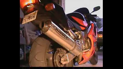 Honda Cbr600f4 Hindle Exhaust Part 1