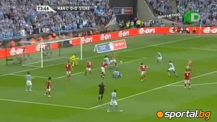 Manchester City 1-0 Stoke City