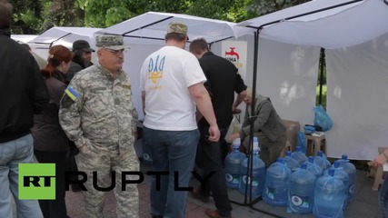 Ukraine: Protesters slam rising cost of living outside Kiev parliament