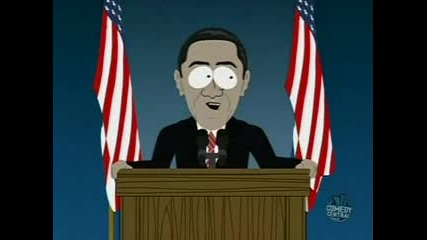 South Park - Реч На Президен Обама 