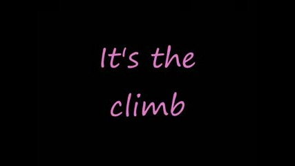 Текст - Miley Cyrus - The Climb Acoustic Version (lyrics) 